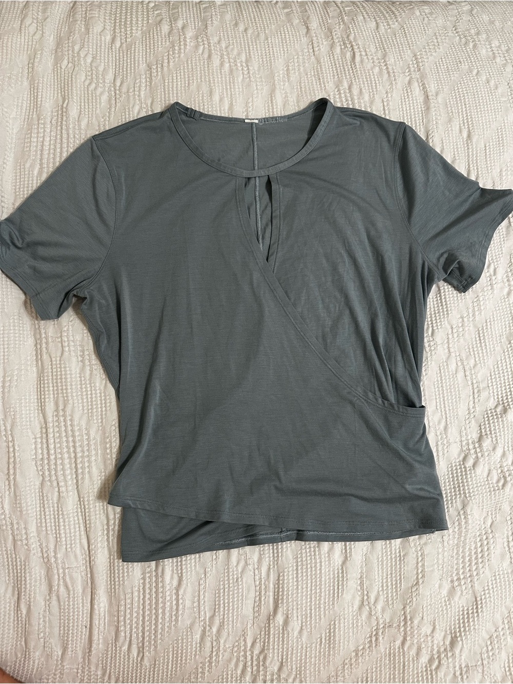 Lululemon Round Trip Short Sleeve in Blue Cast/Dusty Blue